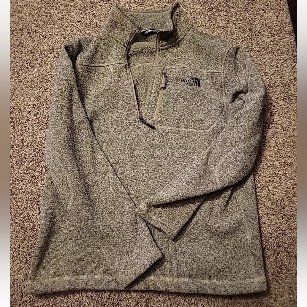 The North Face Tan Fleece Pullover - Picture 9 of 17